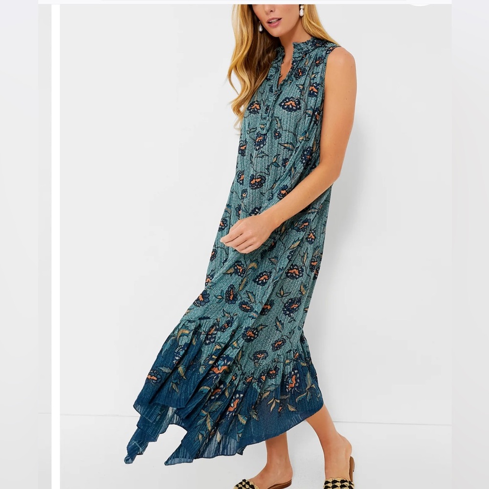 Ulla Johnson Kleid Cornflower Beverly Dress Sz 4 - image 5